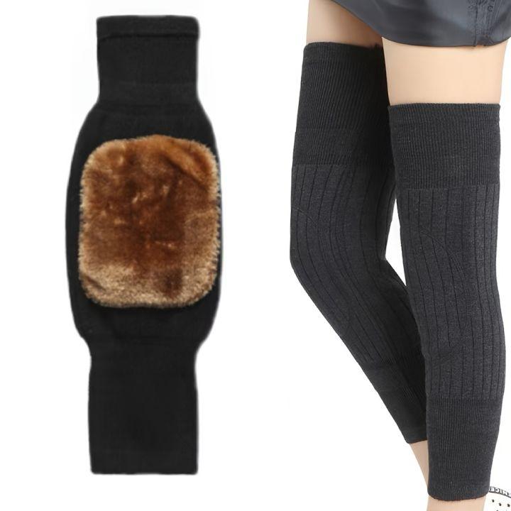 Fleece Lined Compression Knee Pads for Pain Relief, Arthritis & Joint Support